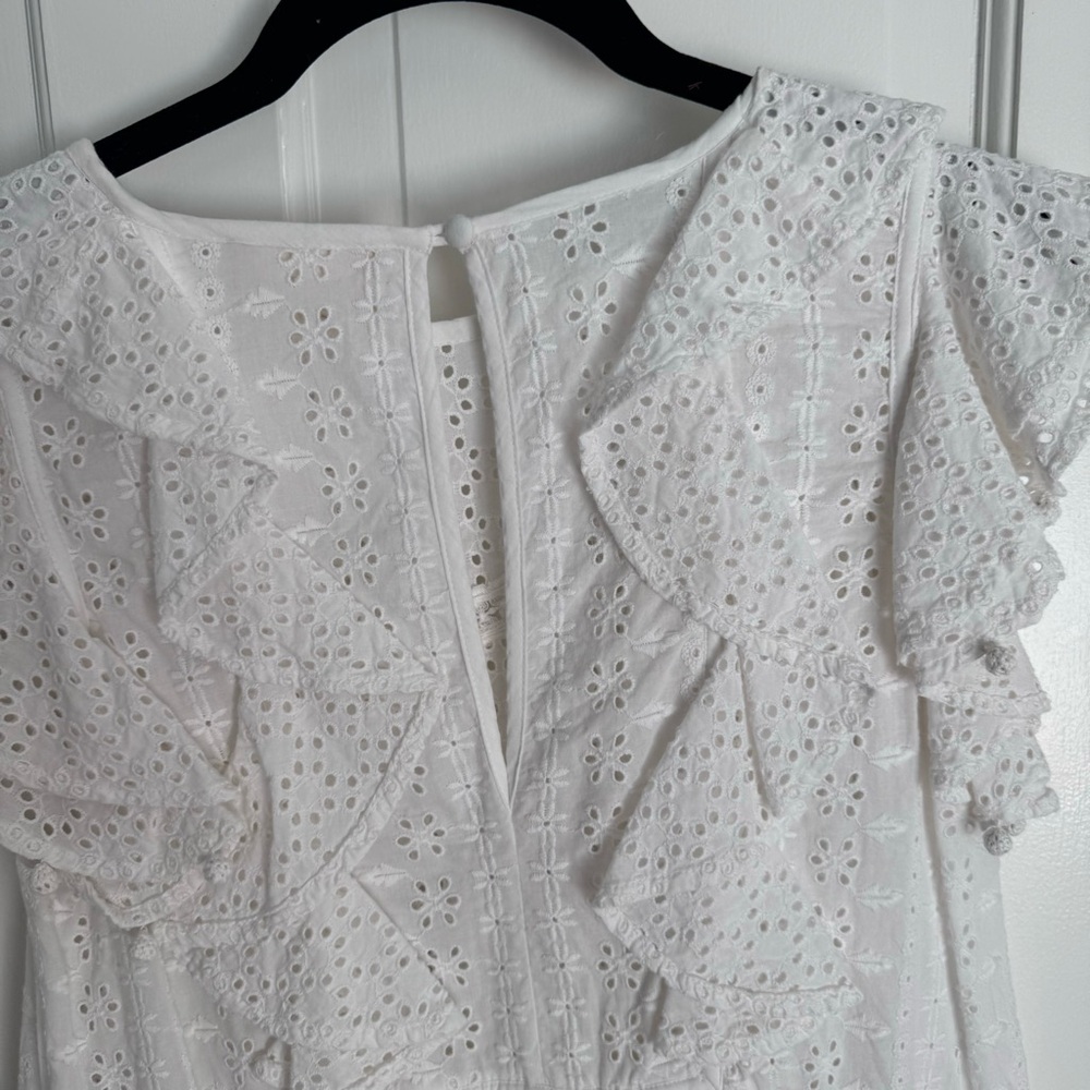 Sezane Alexane Dress in Ecru sz 38 - Picture 11 of 13